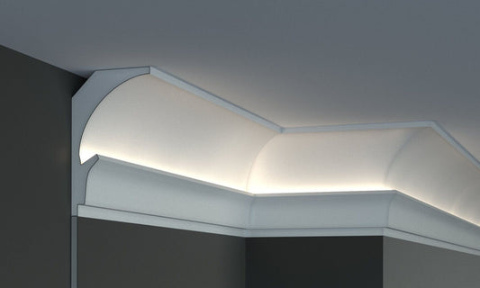 Карниз для LED освітлення серія D Tesori KD 202