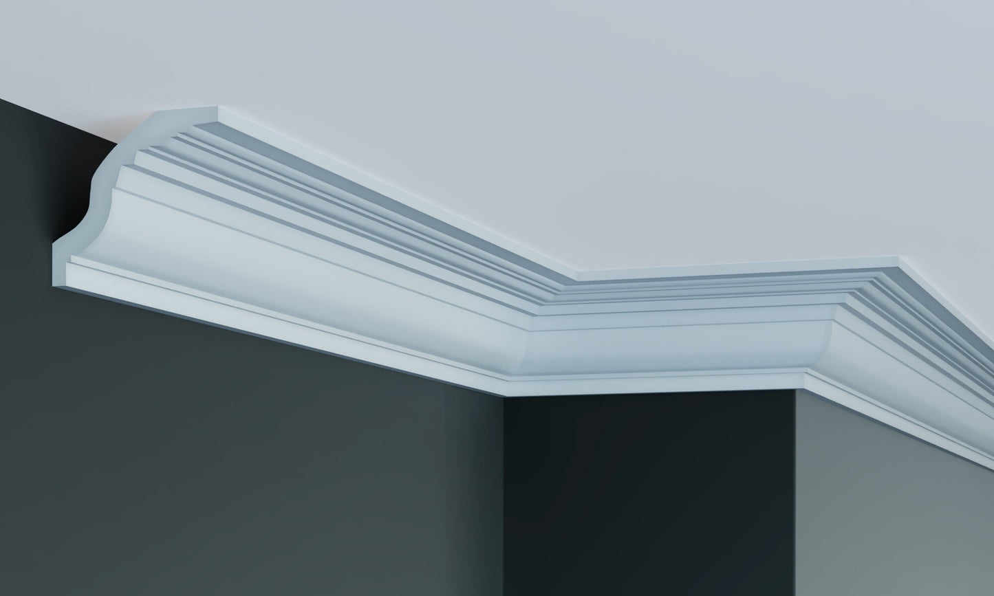 Карниз гладкий поліуретановий Harmony K 202 Flexi
