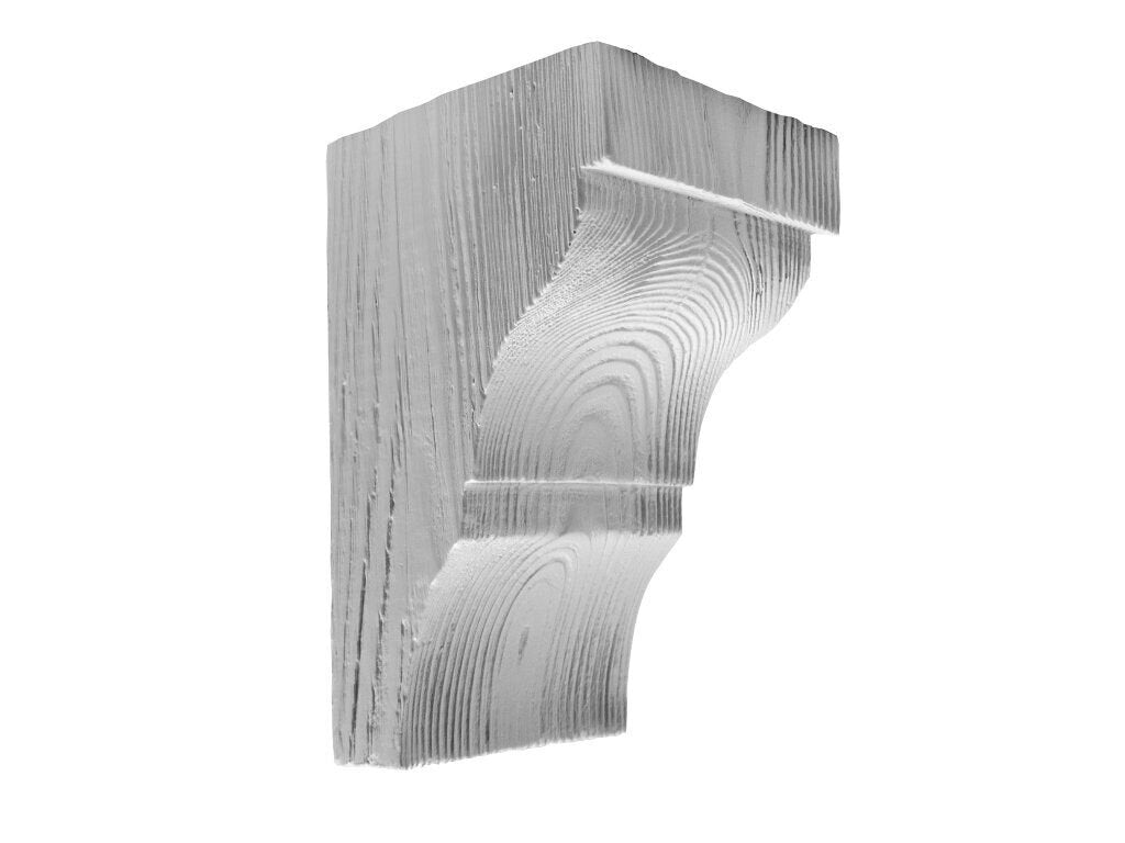 Консоль балки поліуретанова DECOWOOD модерн ED 036 classic біла 12х12