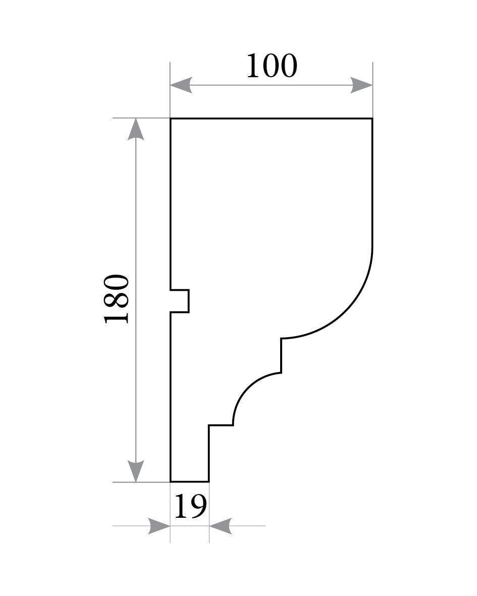 Карниз KR 104