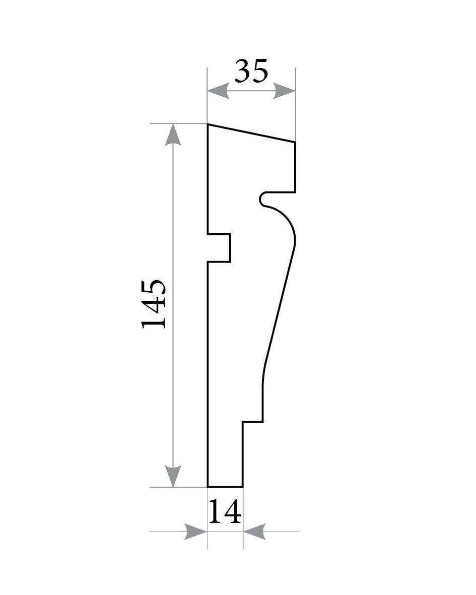 Молдинг ML 119 - LEO - DECOR