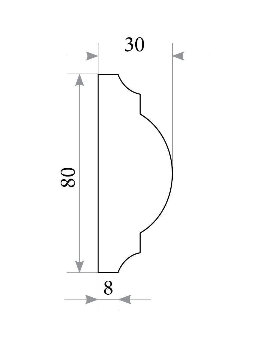 Молдинг ML 144 - LEO - DECOR
