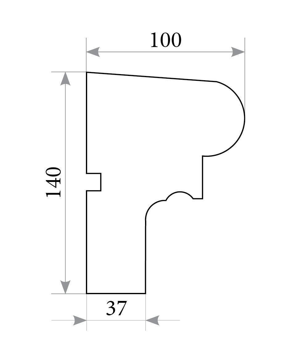 Підвіконня PD 104 - LEO - DECOR