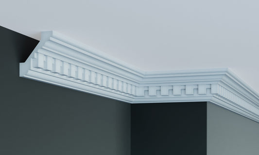 Карниз поліуретановий з орнаментом Gaudi Decor C 1010