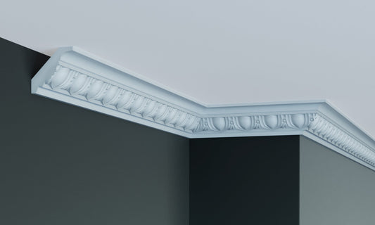 Карниз поліуретановий з орнаментом Gaudi Decor C 161