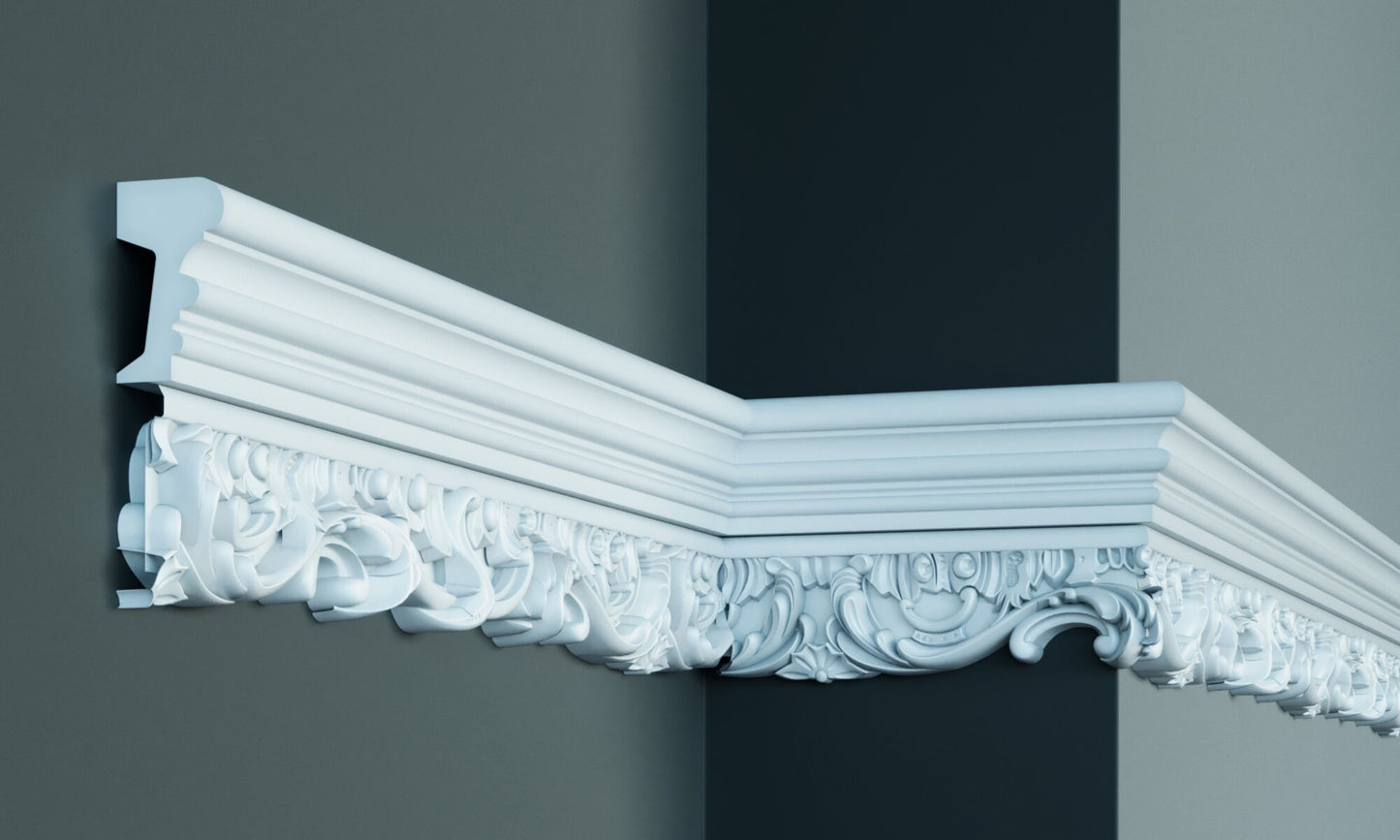 Молдинг поліуретановий з орнаментом Gaudi Decor CR 608 Flexi