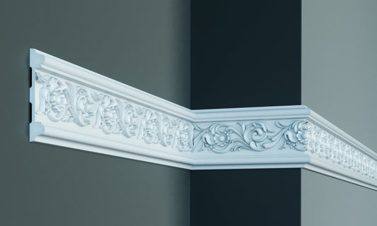Молдинг поліуретановий з орнаментом Gaudi Decor CR 632 Flexi
