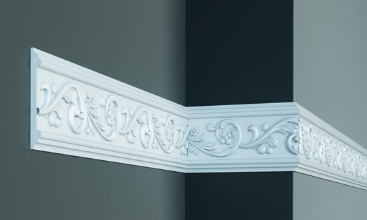 Молдинг поліуретановий з орнаментом Gaudi Decor CR 646 Flexi