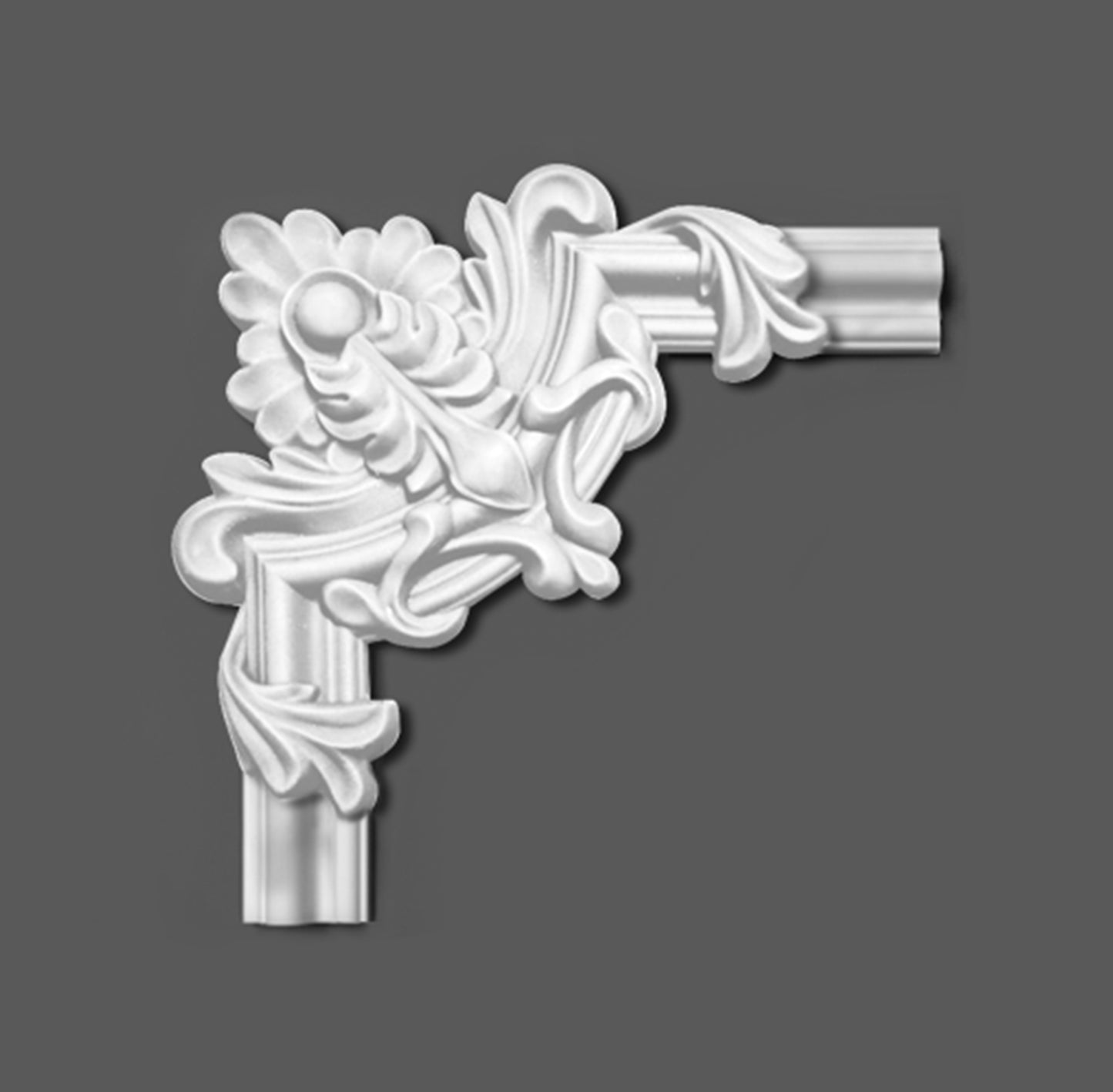 Кутовий елемент поліуретановий Grand Decor HCR 502-2