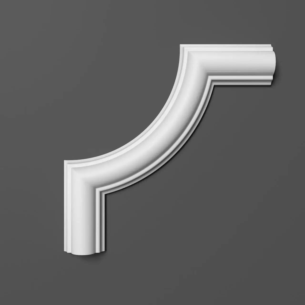 Кутовий елемент поліуретановий Grand Decor HCR 516-1