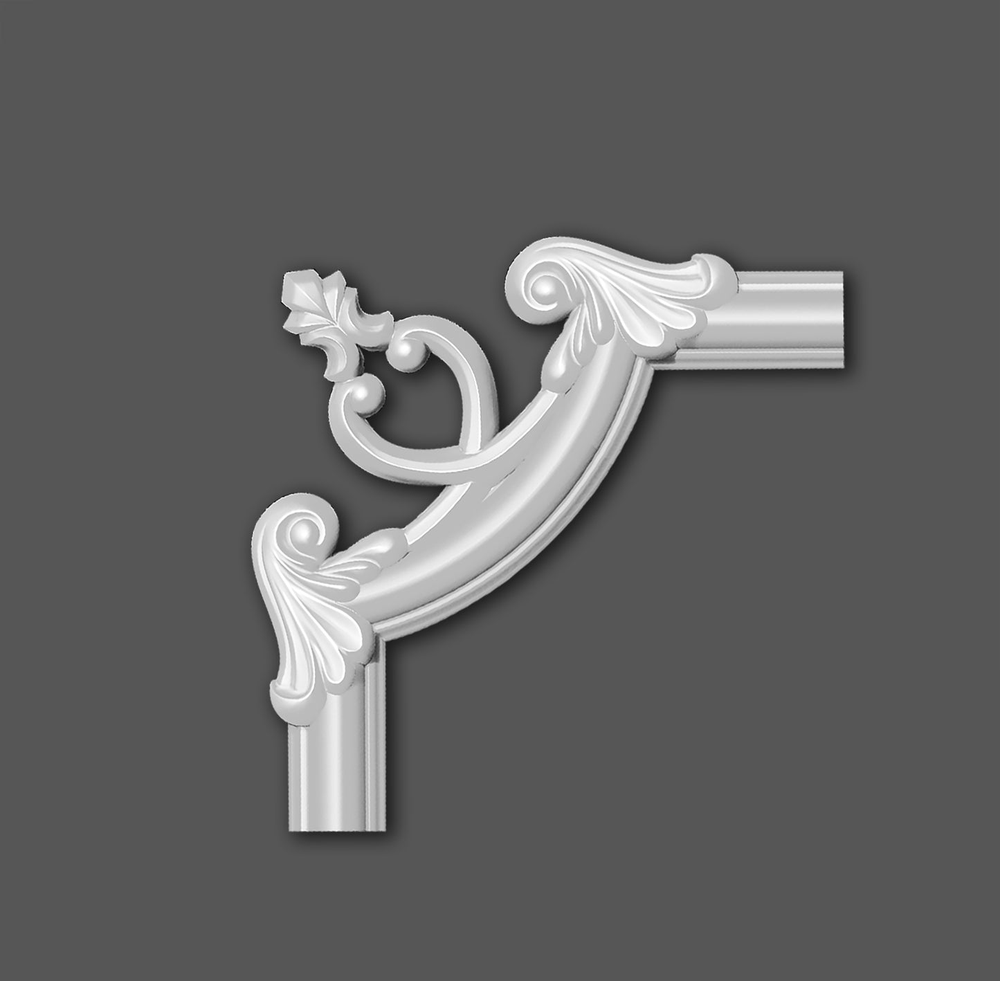 Кутовий елемент поліуретановий Grand Decor HCR 501-2