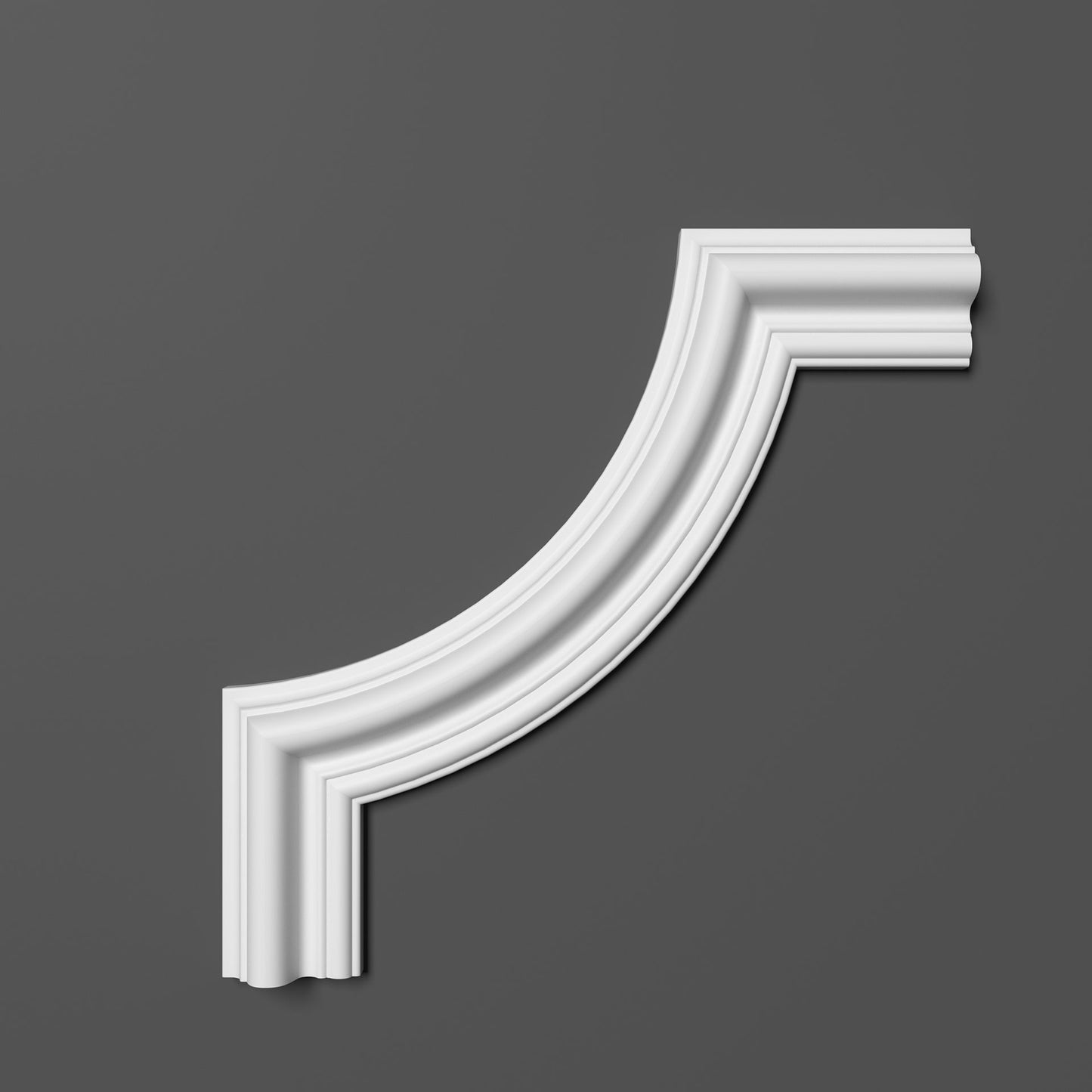 Кутовий елемент поліуретановий Grand Decor HCR 502-1