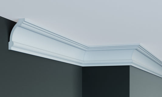 Карниз поліуретановий гладкий Gaudi Decor P 2057 Flexi