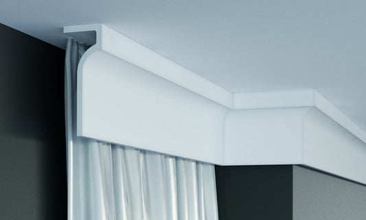 Карниз поліуретановий гладкий Gaudi Decor P 891