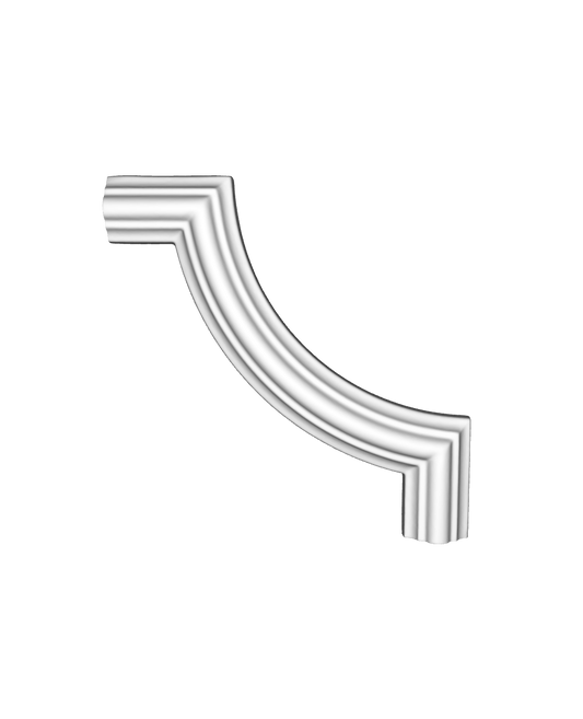 Кутовий елемент поліуретановий Gaudi Decor CF 3227B