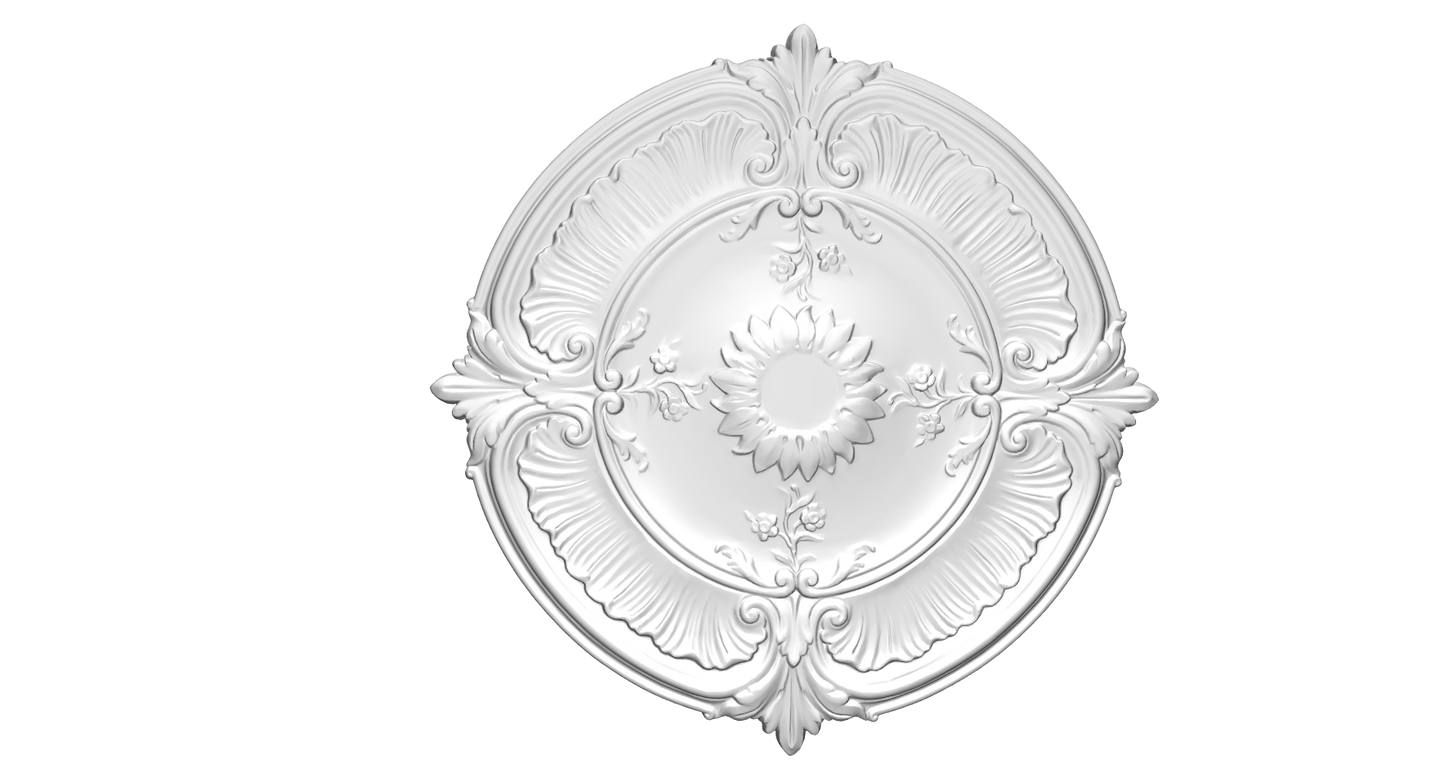 Розетка поліуретанова Gaudi Decor R 120